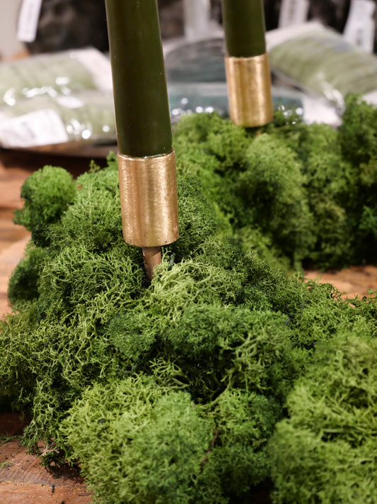 Lysholder Messing Finish