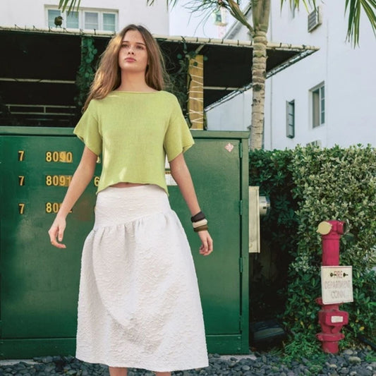 Milly Top (Norsk) - Strikkeopskrift