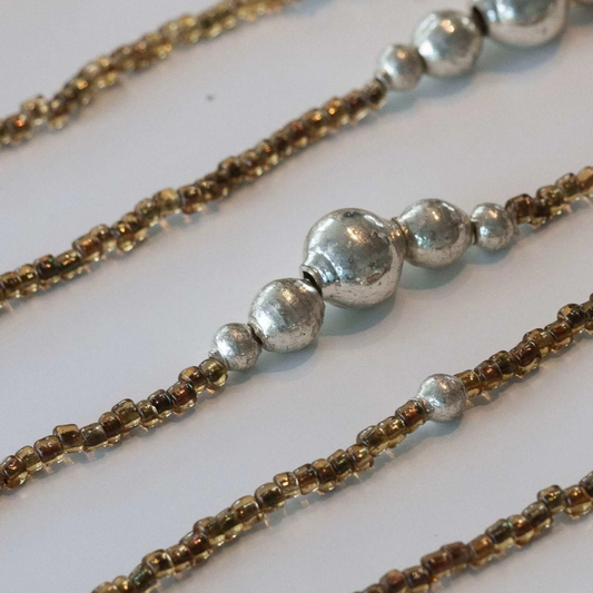 3-Meter Glass Beaded Christmas Garland