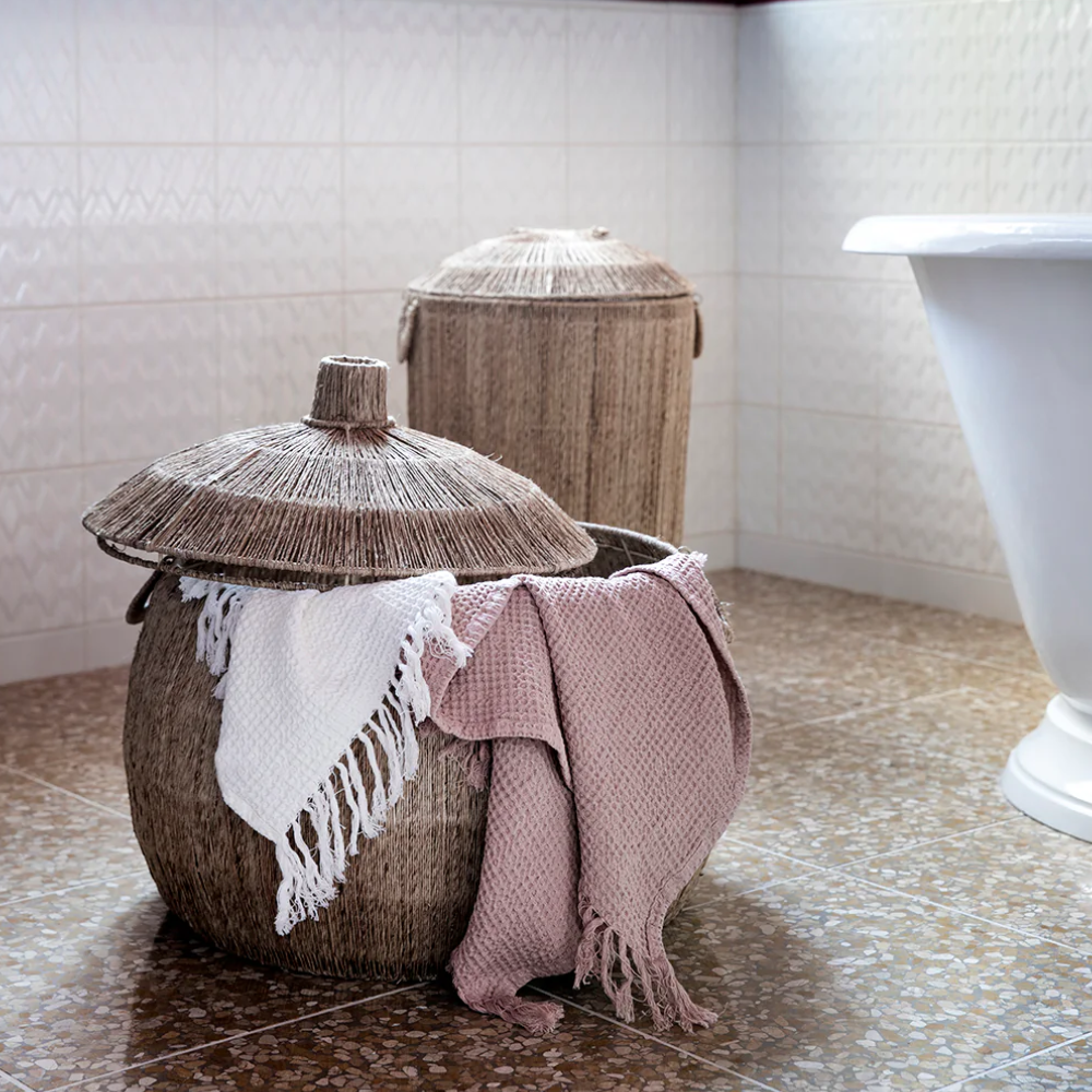 Jute Vasketøjskurv Ankita Nature