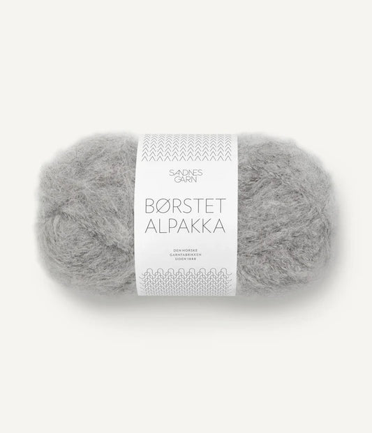 Børstet Alpakka