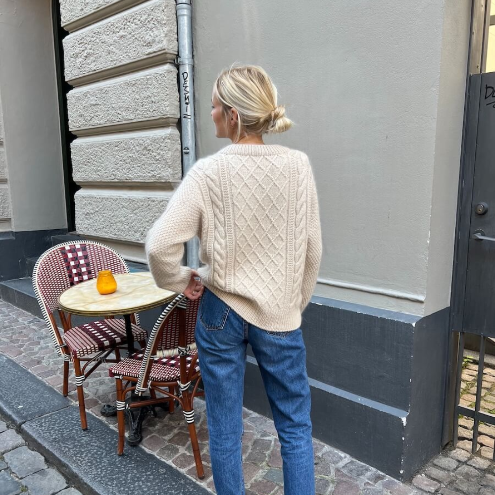Moby Sweater - Strikkeopskrift