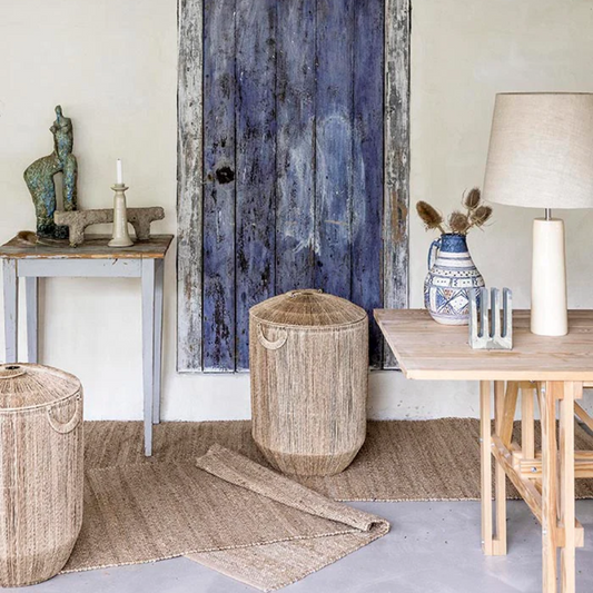 Jute Vasketøjskurv Ankita Nature