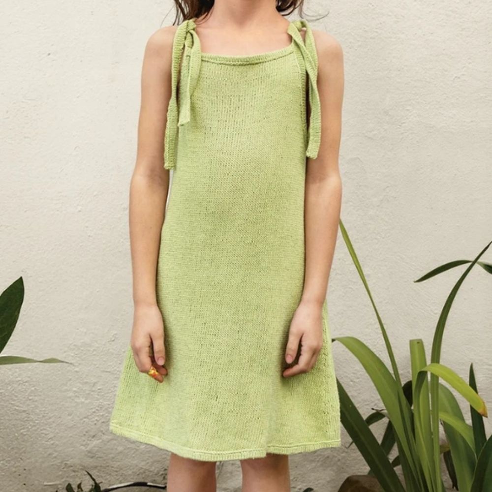 Clementine Dress Junior (2503) (Norsk) - Strikkeopskrift
