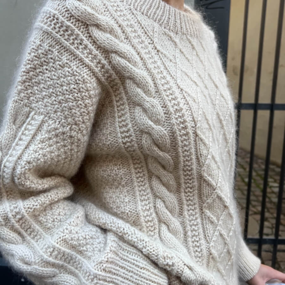 Moby Sweater - Strikkeopskrift