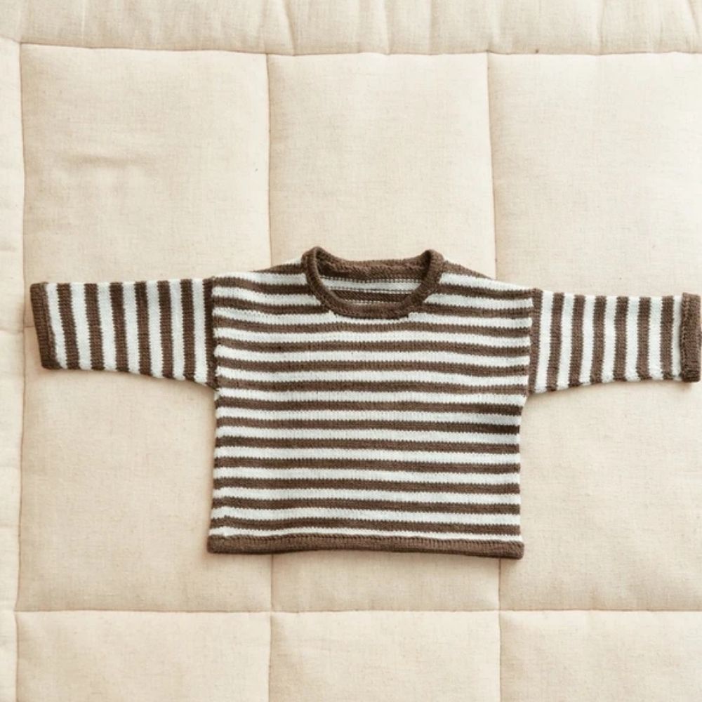 Pascal Sweater Baby (Norsk) - Strikkeopskrift
