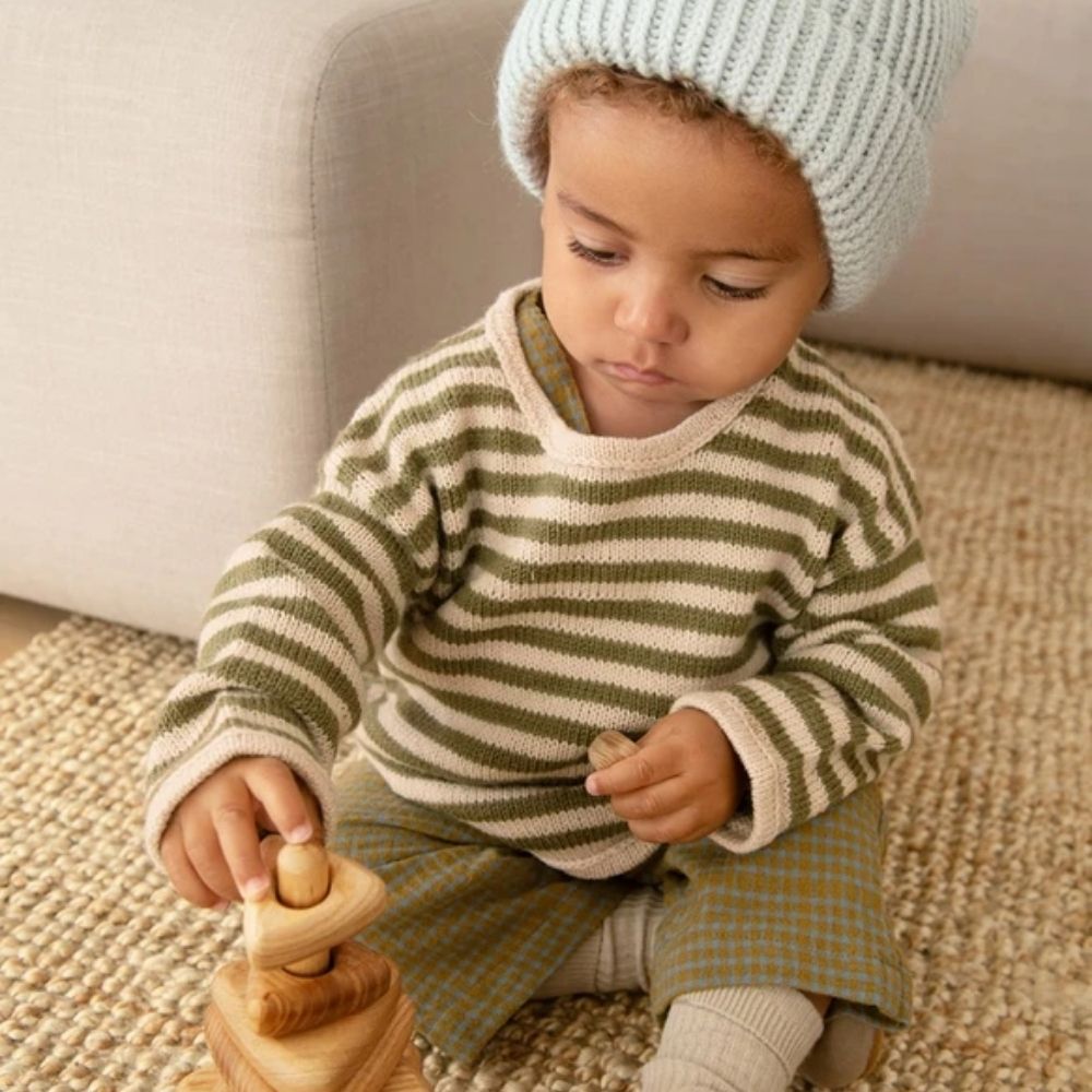 Pascal Sweater Baby (Norsk) - Strikkeopskrift