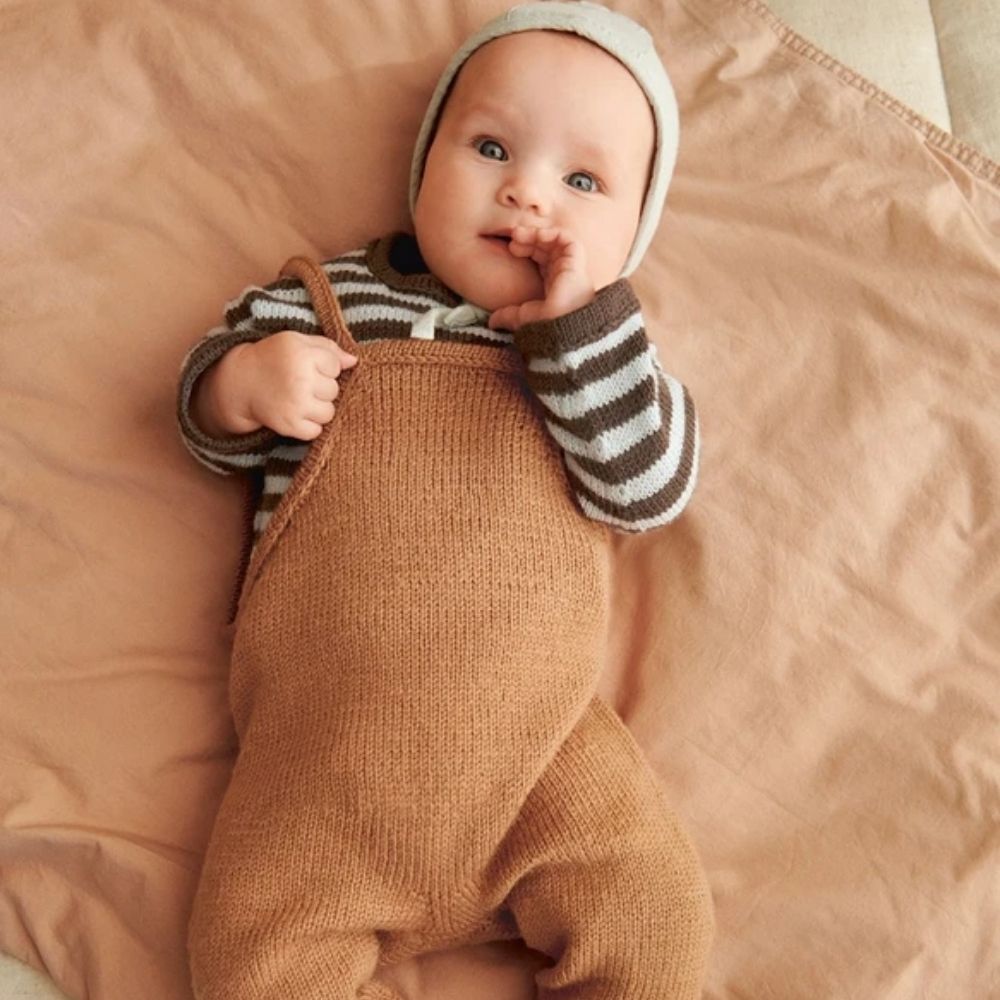 Pascal Sweater Baby (Norsk) - Strikkeopskrift