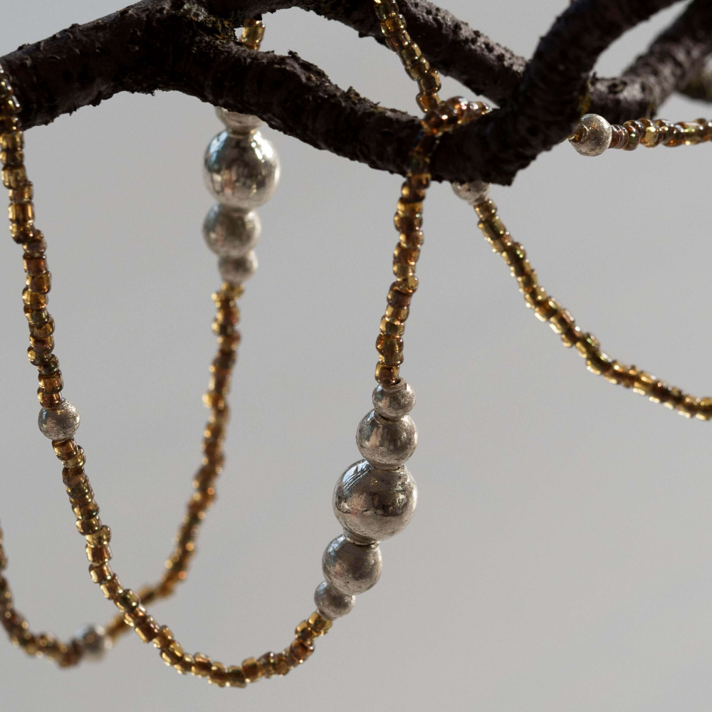 3-Meter Glass Beaded Christmas Garland