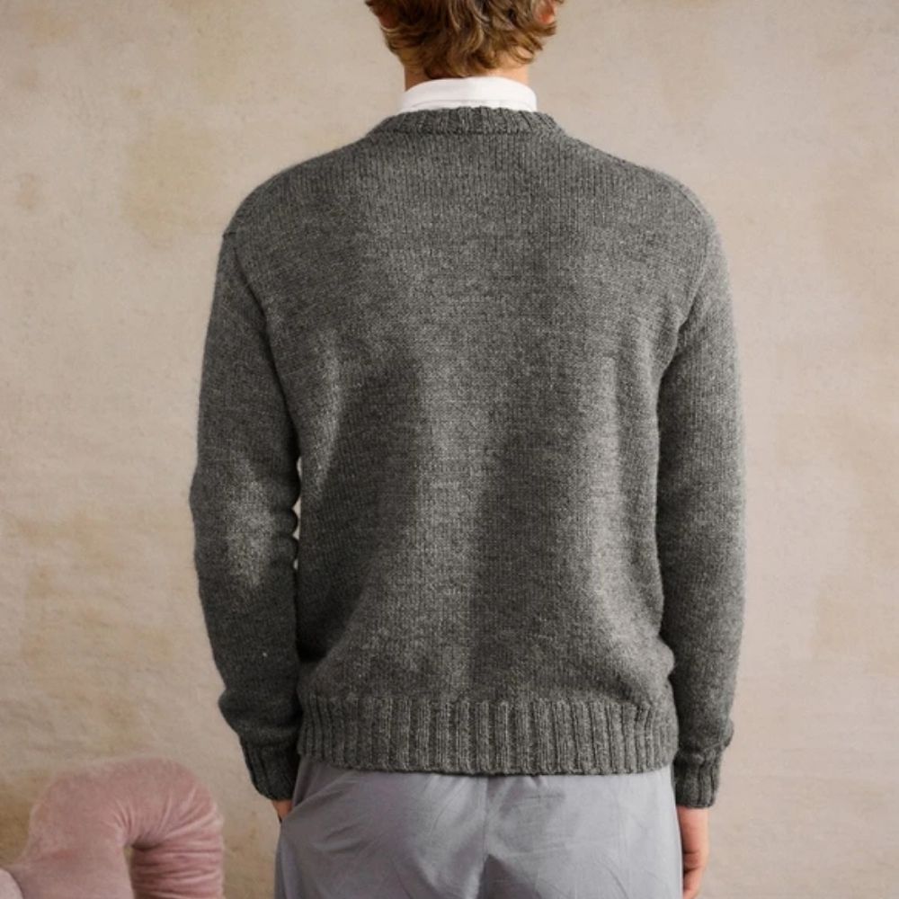Brendan Sweater Man (Norsk) - Strikkeopskrift