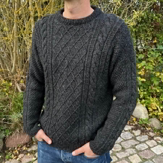 Moby Sweater Man - Strikkeopskrift