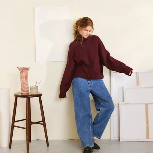 Mindy Sweater (Norsk) - Strikkeopskrift