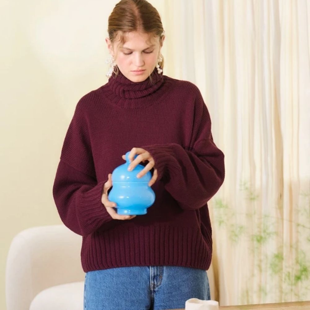 Mindy Sweater (Norsk) - Strikkeopskrift