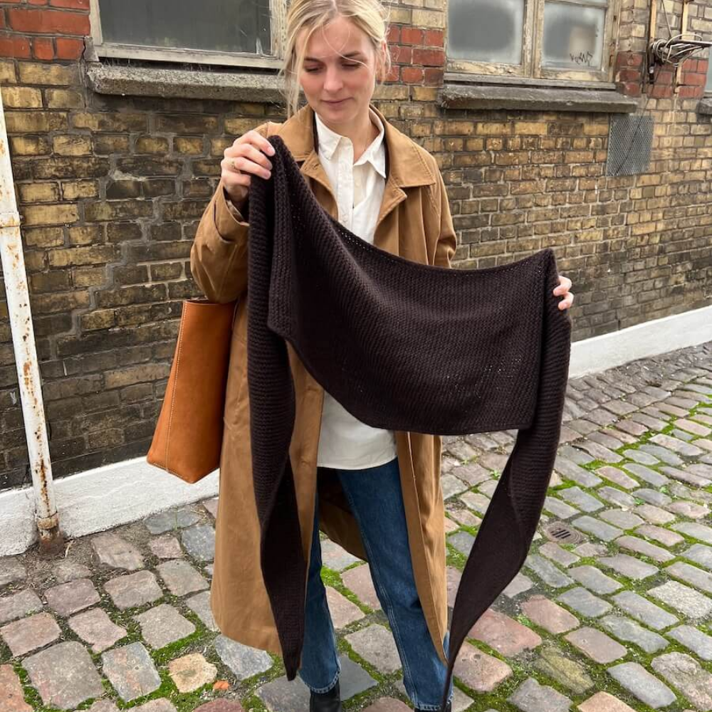 Sophie Shawl - Strikkeopskrift