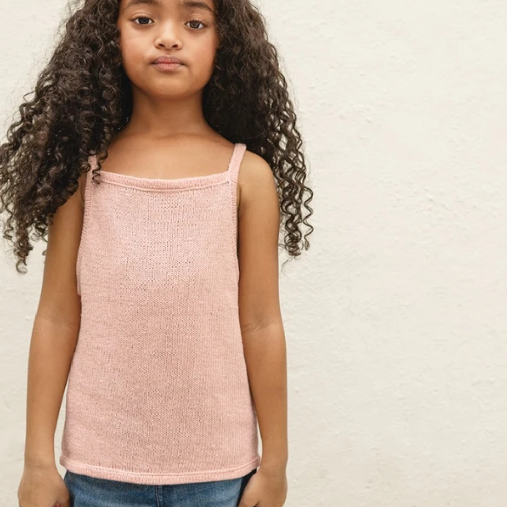 Clementine Top Junior (Norsk) - Strikkeopskrift