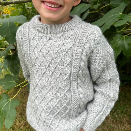 Moby Sweater Mini - Strikkeopskrift