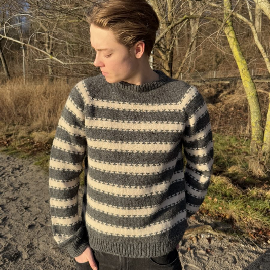 Key Sweater Man - Strikkeopskrift