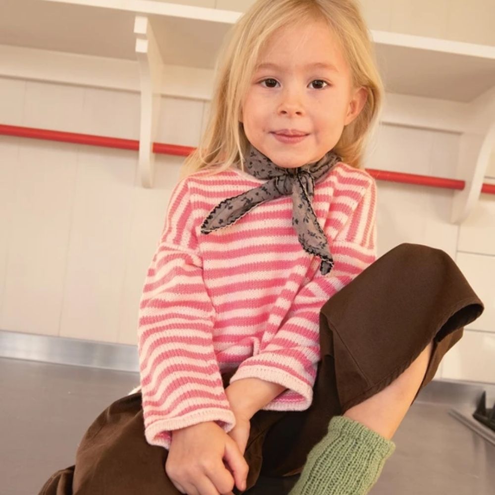 Pascal Sweater Junior (Norsk) - Strikkeopskrift