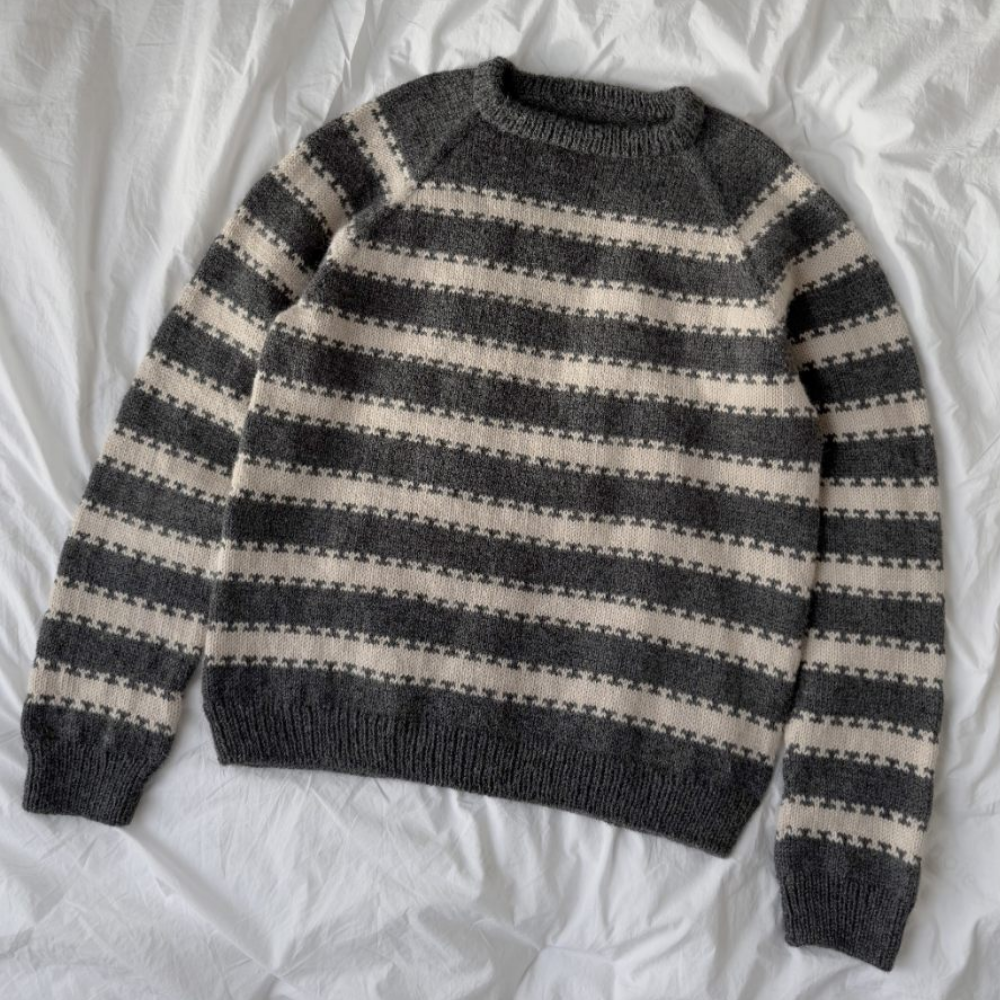 Key Sweater Man - Strikkeopskrift