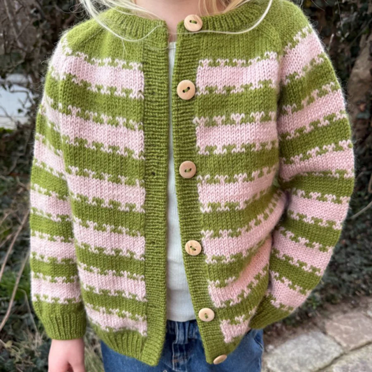 Key Cardigan Junior - Strikkeopskrift