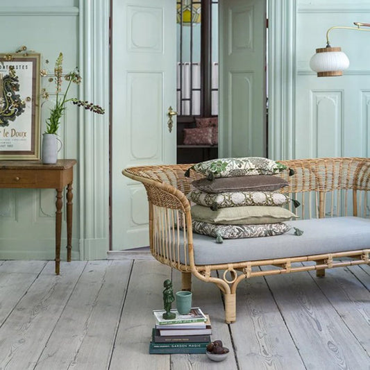 Pudebetræk Linen Celery