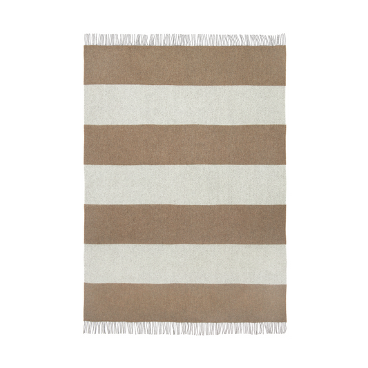 Johan Plaid Natur Hvid