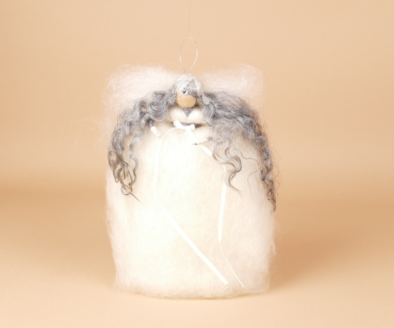 Engel Lille Hvid Vildt vinger