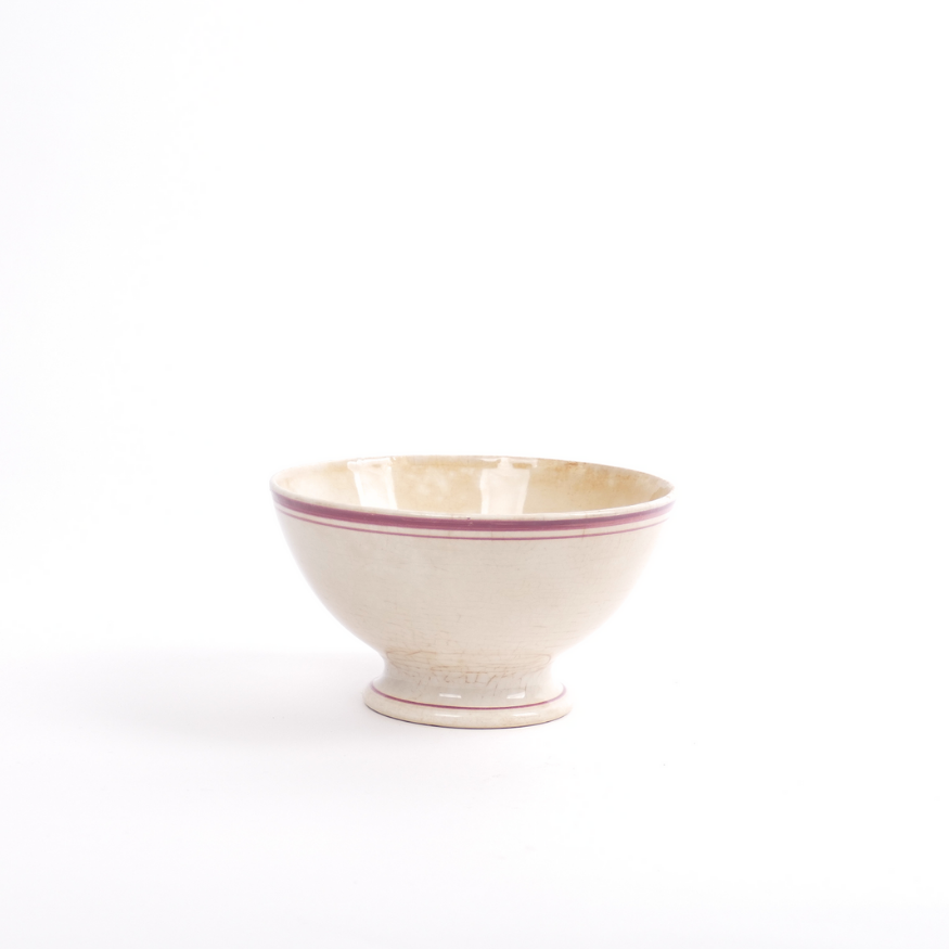 Fransk Skål m Rødt Motiv