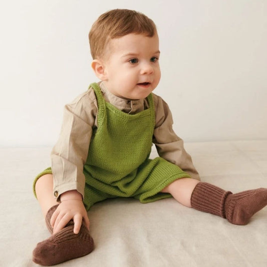 Bunny Shorts baby (Norsk) 2a - Strikkeopskrift