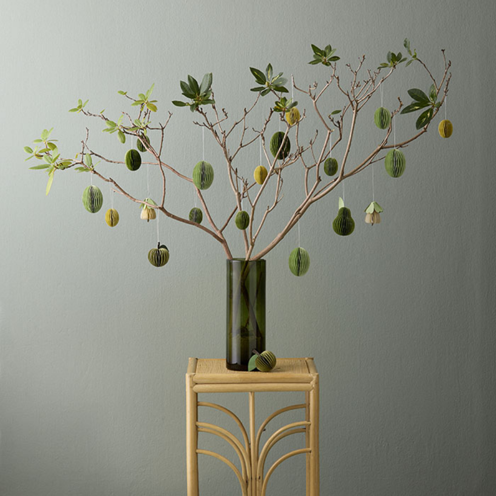 Papir Æg Swirl Ivy XS