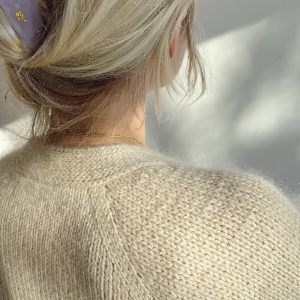 Champagne Cardigan - Strikkeopskrift