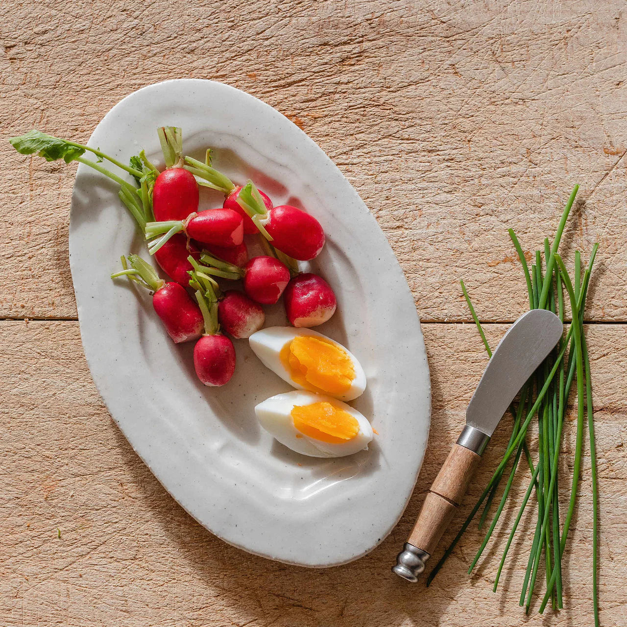 Réfectoire Oval Dish Shint Sand (S)