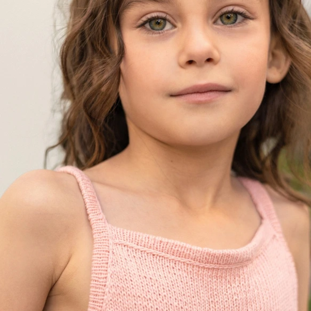 Clementine Top Junior (Norsk) - Strikkeopskrift