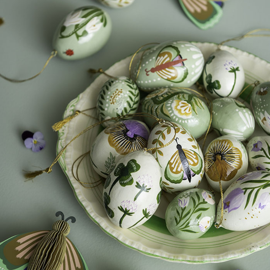 Papier Mâché Eggs Anila Shell