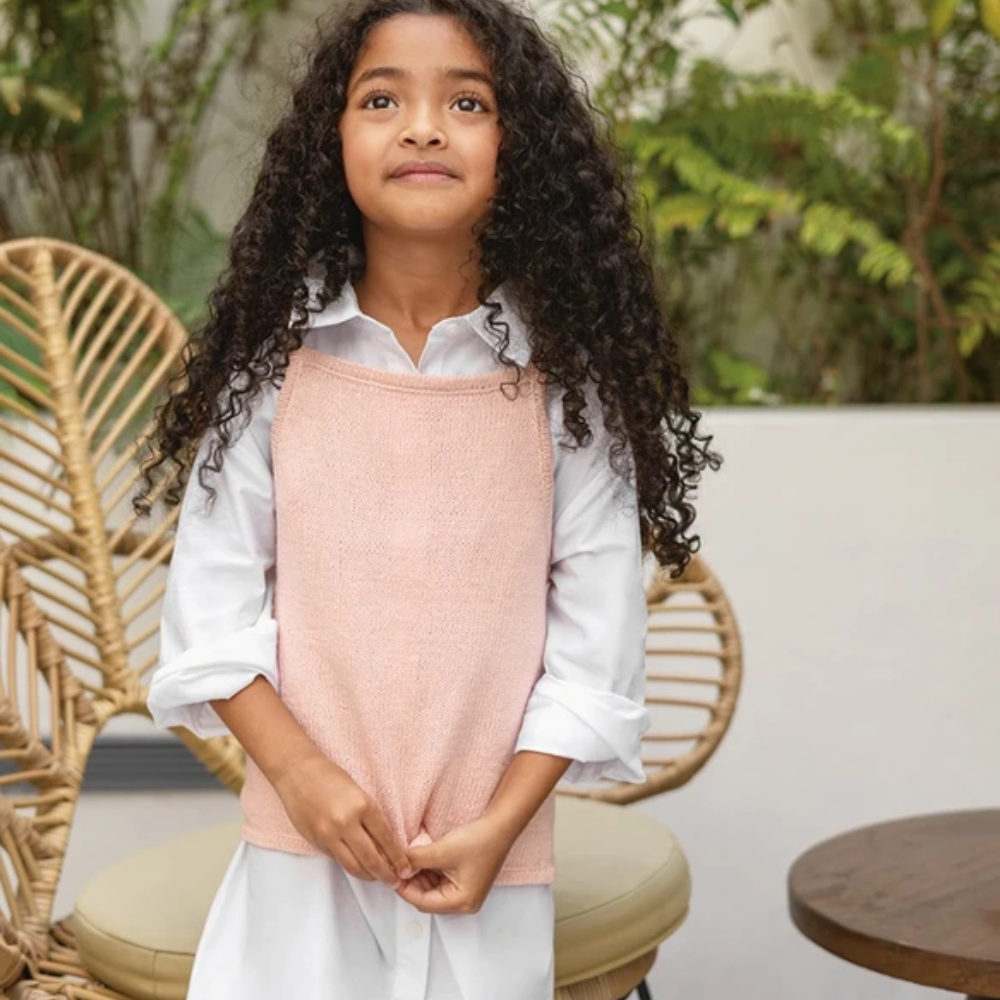 Clementine Top Junior (Norsk) - Strikkeopskrift