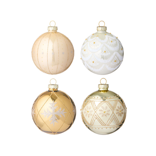 Julekugler Seraphim Golden