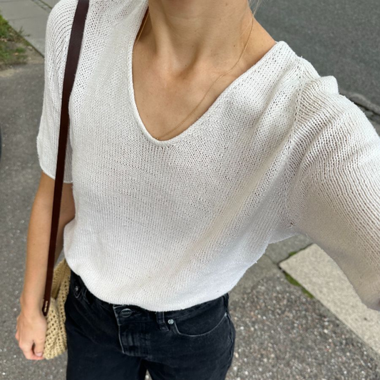 Kumulus Tee - Strikkeopskrift