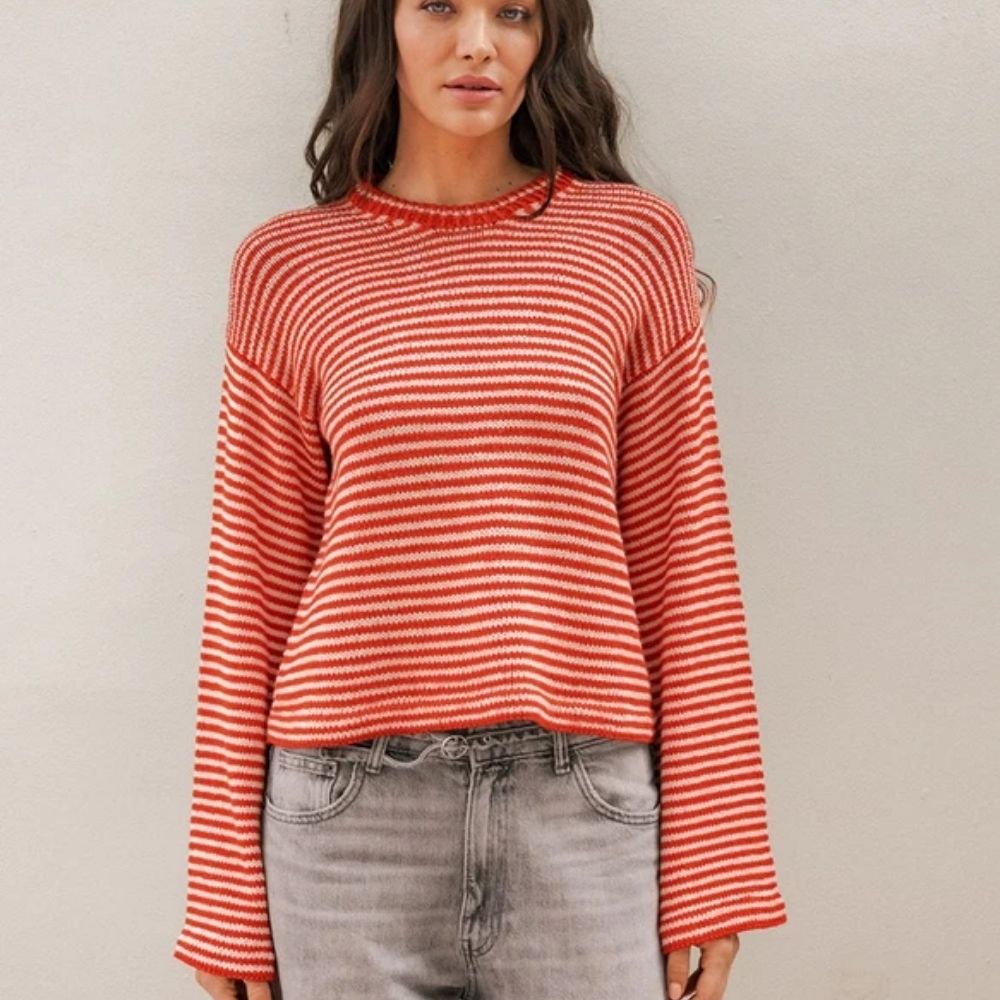 Cleo Sweater (Norsk) - Strikkeopskrift