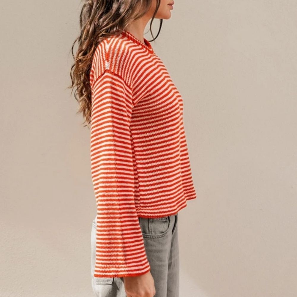 Cleo Sweater (Norsk) - Strikkeopskrift