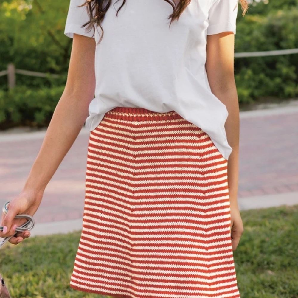 Cleo Skirt (Norsk) - Strikkeopskrift