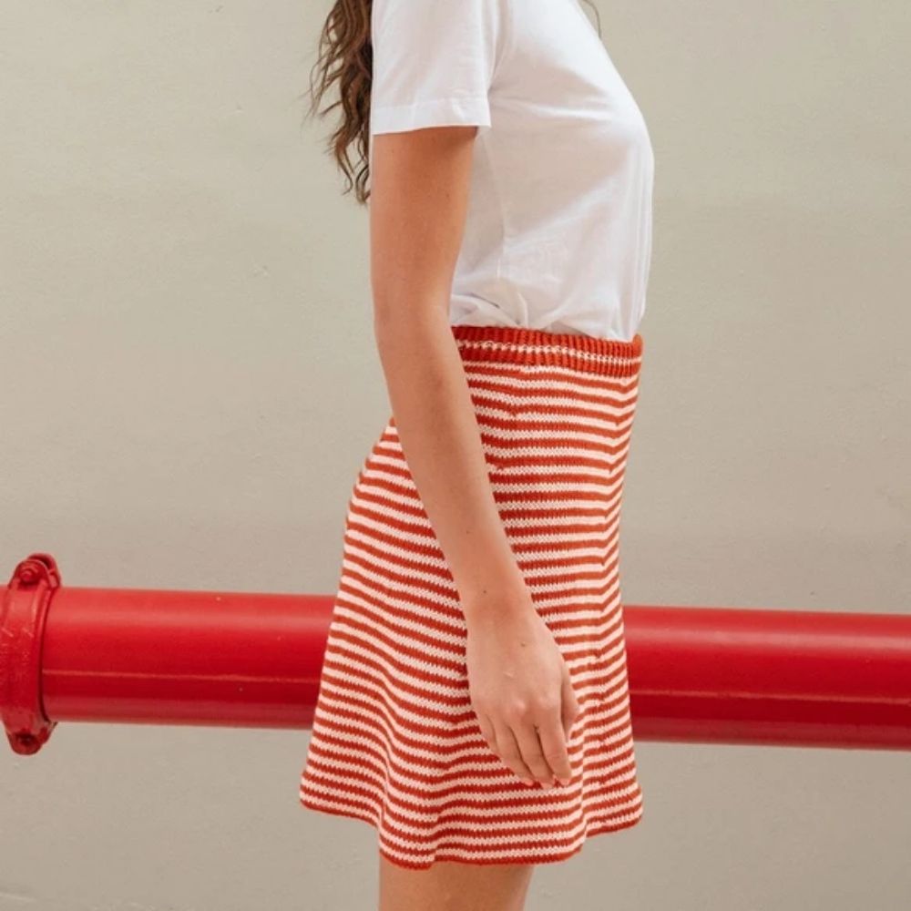 Cleo Skirt (Norsk) - Strikkeopskrift