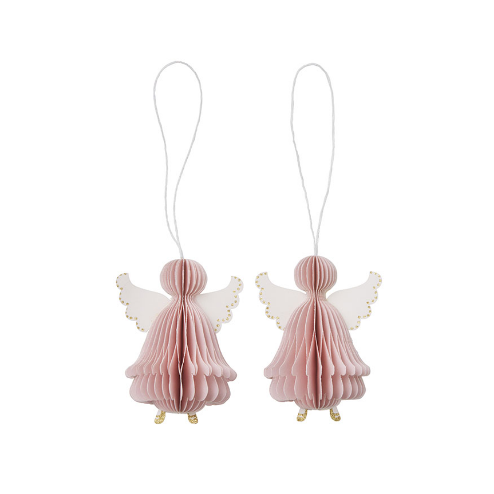 Honeycomb Angel Soft Rose 2 stk.