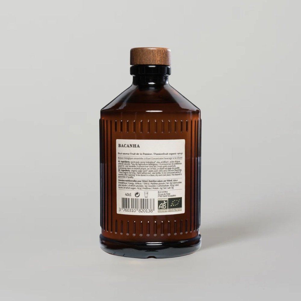 Organic Passion Fruit Sirup
