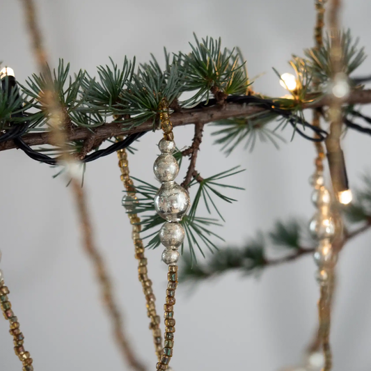 3-Meter Glass Beaded Christmas Garland