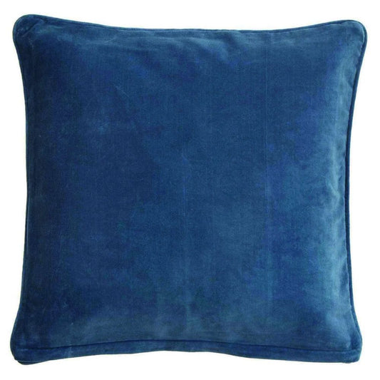 Pudebetræk Velvet China Blue