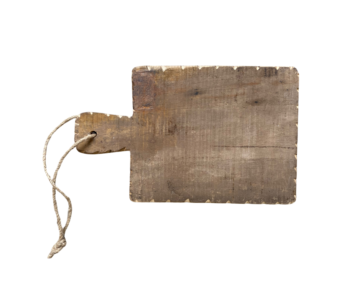 Indisk skærebræt i træ