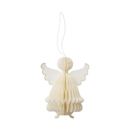 Honeycomb Angel Cream 8.5 cm s/2stk.