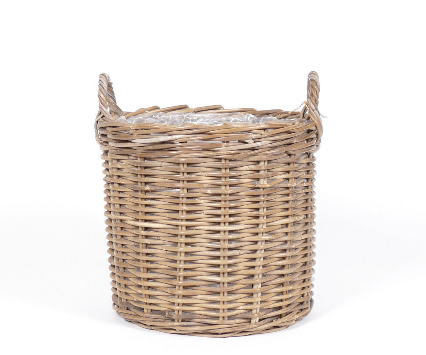 Plantekurv i rattan