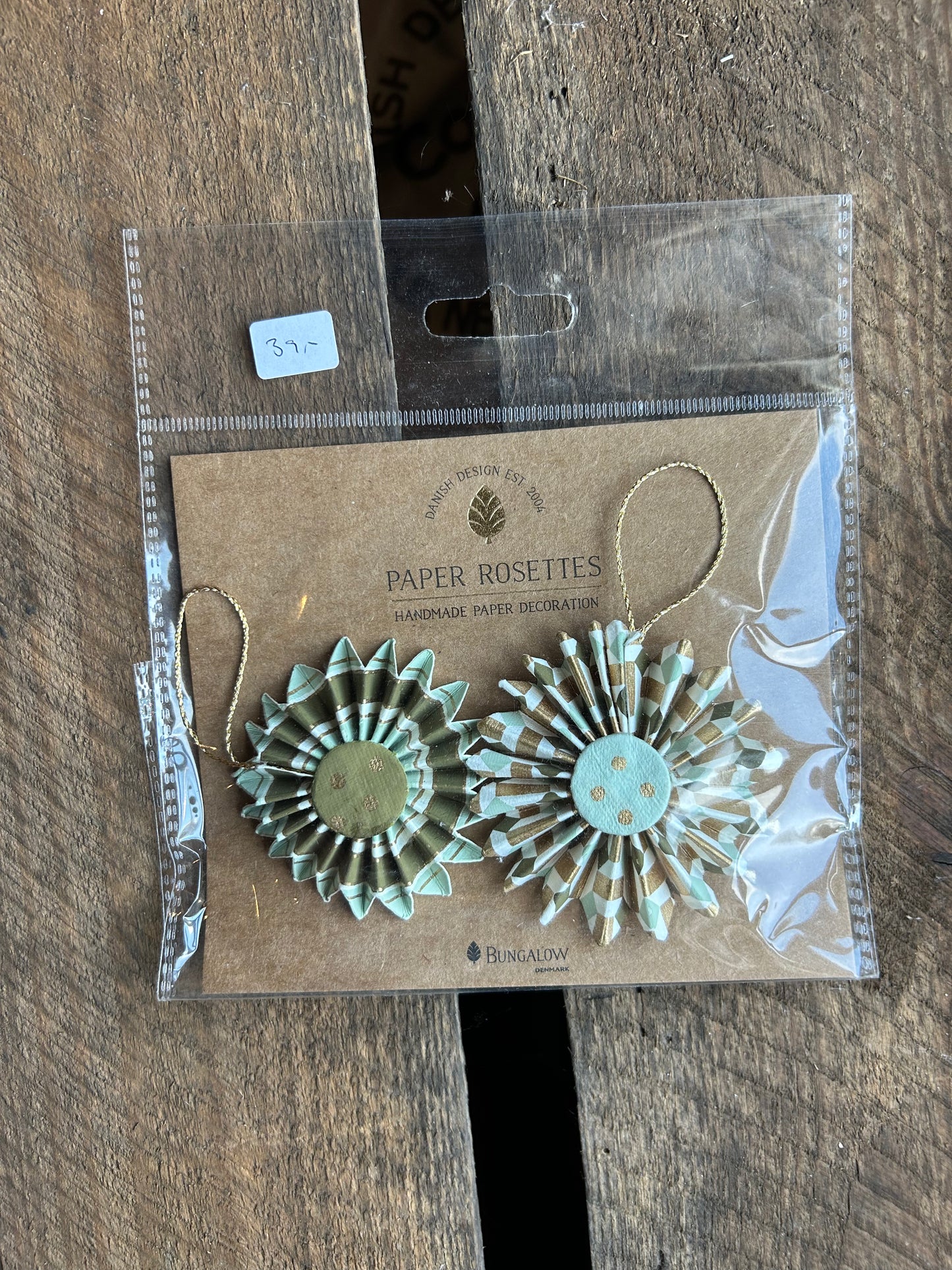 Papir Rosette Mini Kalaiya - Den Gamle Mølle