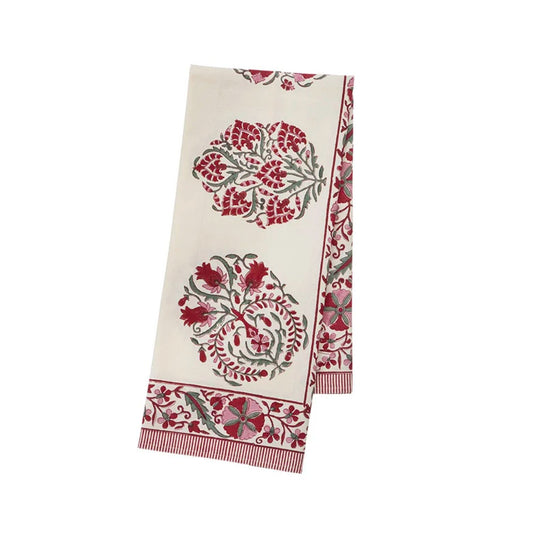 Juletræstæppe Rosette Scarlet - Den Gamle Mølle